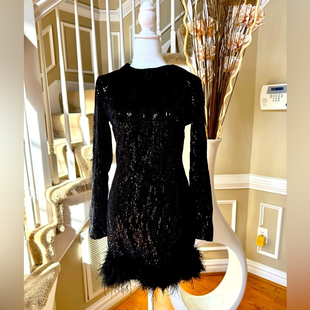 sth cute black cocktail dress